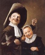 Judith leyster A Boy and a Girl with a Cat and an Eel oil on canvas